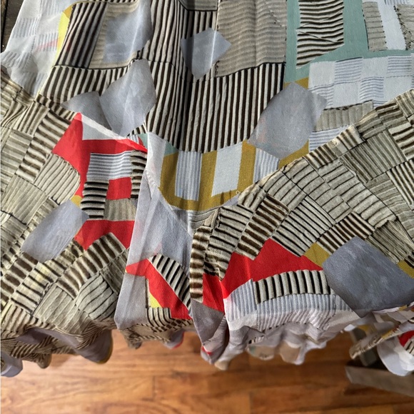 Colorful Geometric Pattern Dress - Picture 6 of 7